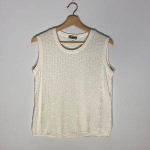 Vintage Giorgio Armani Knit Pattern Sweater Vest Top